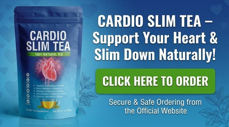 Order Cardio Slim Tea Banner